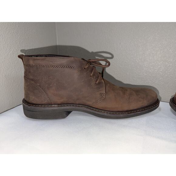 NWOT Ecco Turn Men’s Sz 10.5 Brown Nubuck Waterproof Gore-Tex Chukka Ankle Boots main image 4